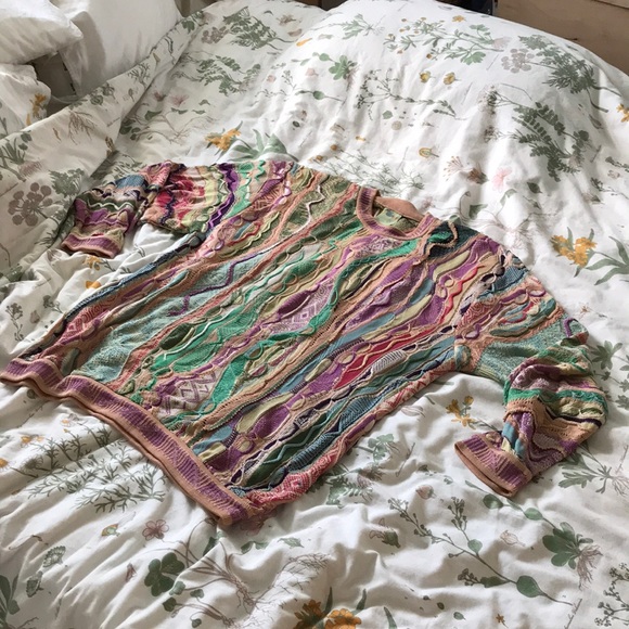 COOGI Other - 🔥 COOGI 🔥 Pastel Colorwave Crew Sweater